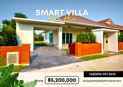 Houses for sale Hua Hin Prachaubkirikhan : Smart House Hua Hin House For Sale 