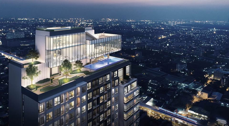 picture Knightsbridge Collage Sukhumvit 107/1BR High Floor, Clear View, 450m to BTS Bearing - 7/9