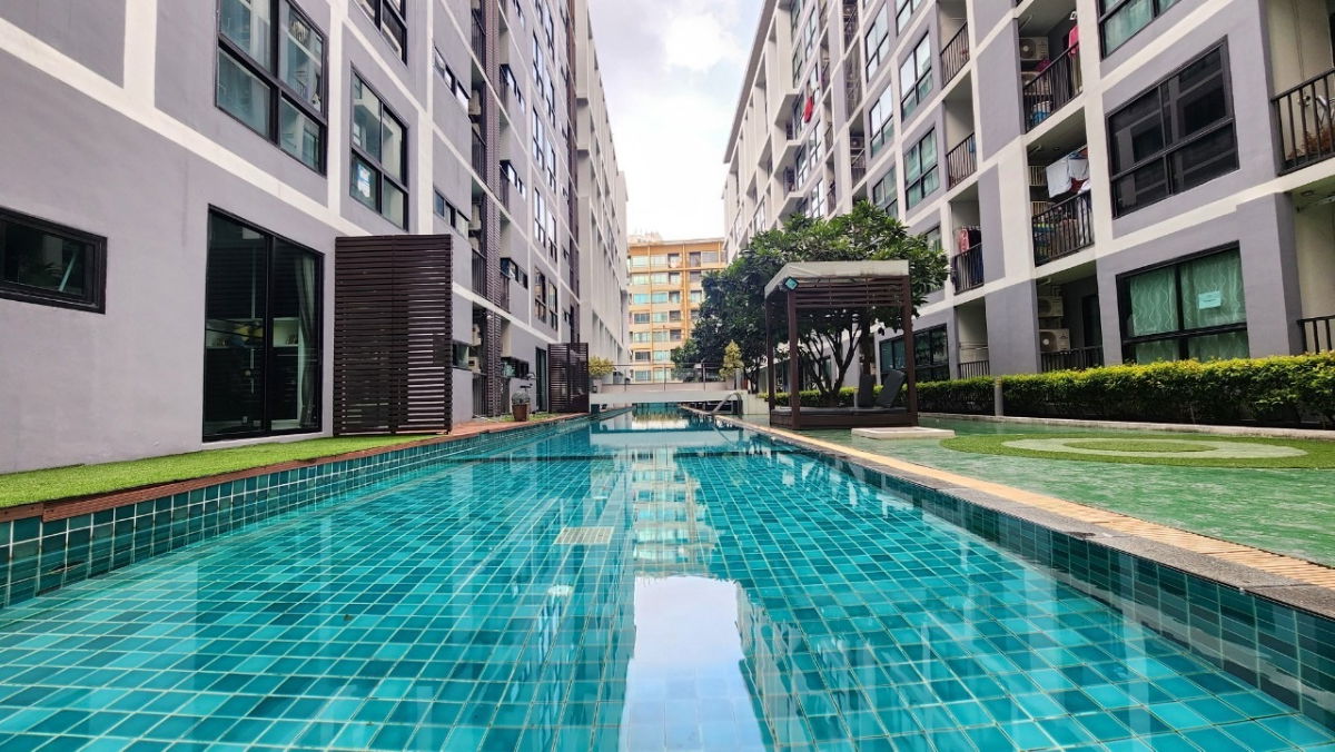 รูป ให้เช่าคอนโด เมโทร สกาย รัชดา (Metro Sky Ratchada) ใกล้ MRT ห้วยขวาง พร้อมเข้าอยู่ โทร083-468-2953 - รูปที่ 21/26