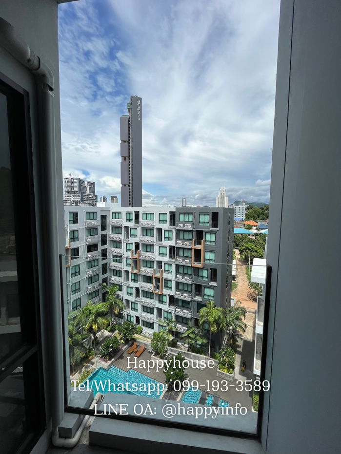 รูป ตึก A ชั้น 8 1 ห้องนอน 1 ห้องน้ำ 45 ตรม. สไตล์ญี่ปุ่น เงียบสงบ เฟอร์นิเจอร์/เครื่องใช้ไฟฟ้า ครบ!!! - รูปที่ 17/17