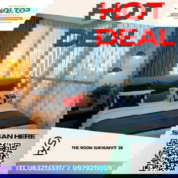 #Z3902💥 291268 🔥 Condo for Rent: The Room Sukhumvit 38