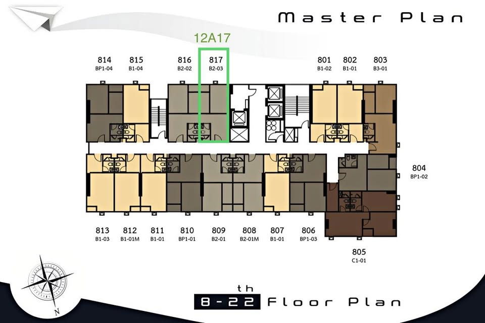 picture Knightsbridge Collage Sukhumvit 107/1BR High Floor, Clear View, 450m to BTS Bearing - 9/9