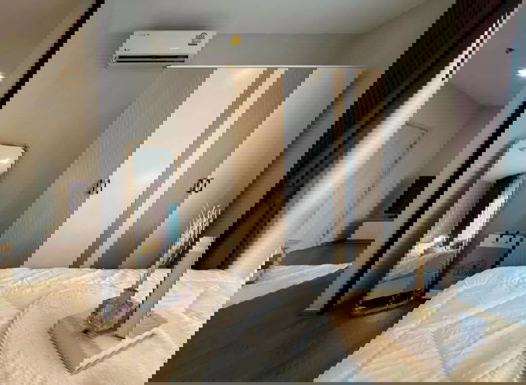 รูป Metris Rama 9 - Ramkhamhaeng 1B1B ชั้น 12 ขนาด 30 ตร.ม เช่า 17,000 บาท/เดือน Ready to move in - รูปที่ 4/8