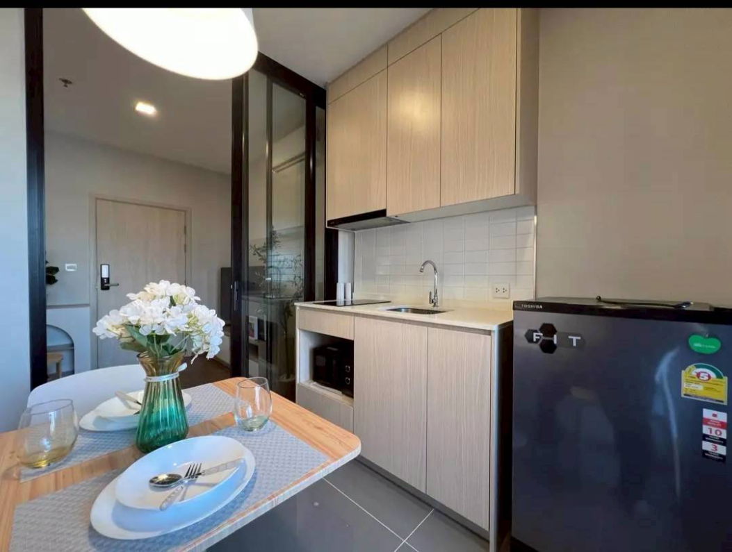 รูป Metris Rama 9 - Ramkhamhaeng 1B1B ชั้น 12 ขนาด 30 ตร.ม เช่า 17,000 บาท/เดือน Ready to move in - รูปที่ 7/8