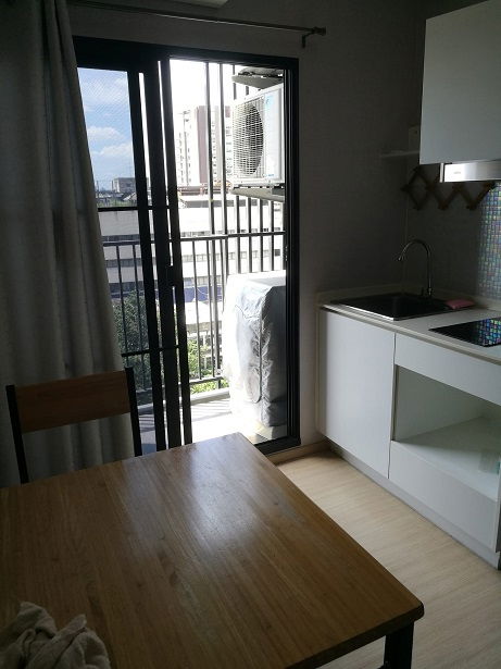 รูป มีเครื่องซักผ้า คอนโด พลัม ปิ่นเกล้า สเตชั่น แบบ 1 ห้องนอน 27 ตรม. ชั้น 11 ของครบ เพียง 11,000 บาท - รูปที่ 5/8