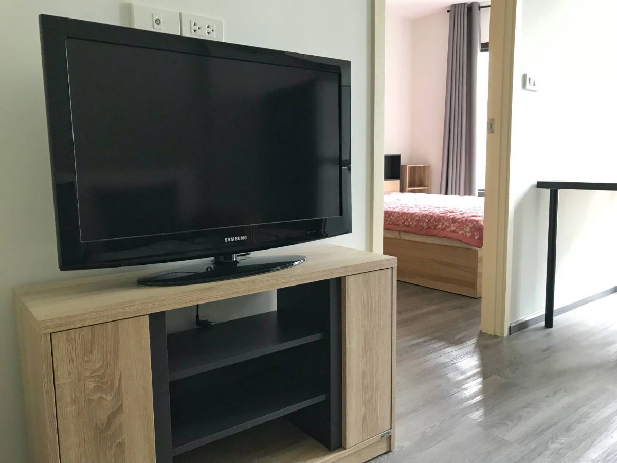 รูป ให้เช่าห้องแต่งพร้อม เฟอร์ครบ ห้องใหญ่ วิวดี ราคาถูก ใกล้ ARL และ MRT สถานีหัวหมาก - รูปที่ 3/9