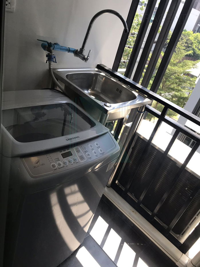 รูป ให้เช่าคอนโด รีเจ้นท์โฮม สุขุมวิท 81 อาคาร B ชั้น 4 1 ห้องนอน ขนาด 28 ตรม ใกล้ Century Movie Plaza อ่อนนุช - รูปที่ 5/8