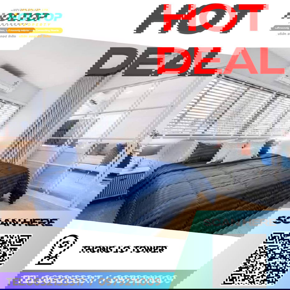 รูป #R8539 🎉 301268 ให้เช่าคอนโด Thong Lo Tower - รูปที่ 1/14