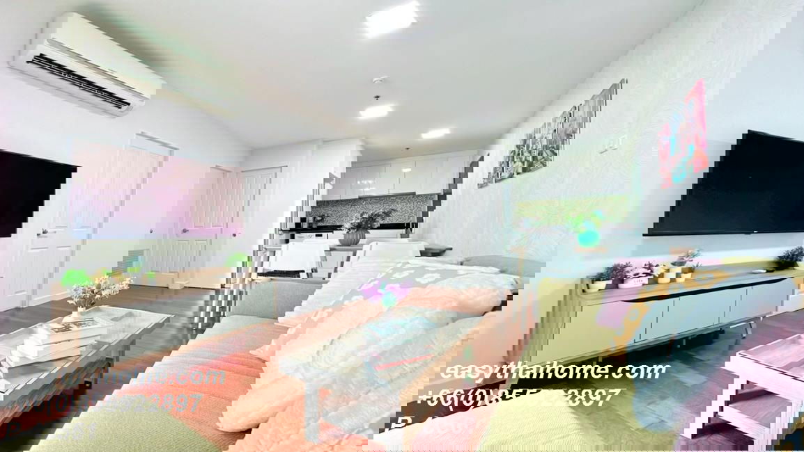 รูป P-43561 ให้เช่า คอนโด เบลล์ แกรนด์ พระราม 9 , Khwaeng Huai Khwang, Khet Huai Khwang, Bangkok พร้อมอยู่ ราคาถูก Line Id @easythaihome 085-592-2897 - รูปที่ 5/32