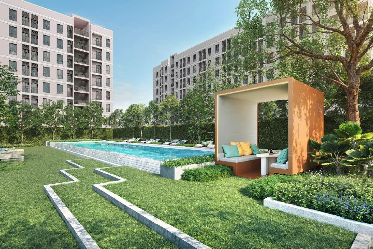 รูป ขาย คอนโดมือ 1 จากโครงการ GOOD DAY สุขุมวิท 93  | ติดต่อฝ่ายขาย : 061-6598997- Line OA : @Newlight (มี@) - รูปที่ 5/11