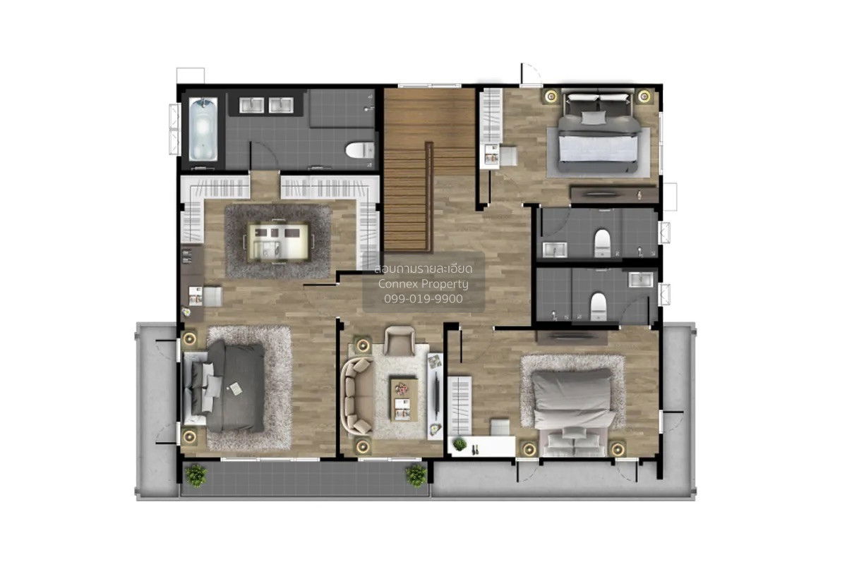 รูป ขายบ้าน  เซนโทร สะพานมหาเจษฎาบดินทร์ฯ 3 MRT-ไทรม้า ไทรม้า เมืองนนทบุรี นนทบุรี CX-140736 ✅ ทักไลน์ @connexproperty ตอบทันที ทีมงานมืออาชีพ ✅ - รูปที่ 3/3