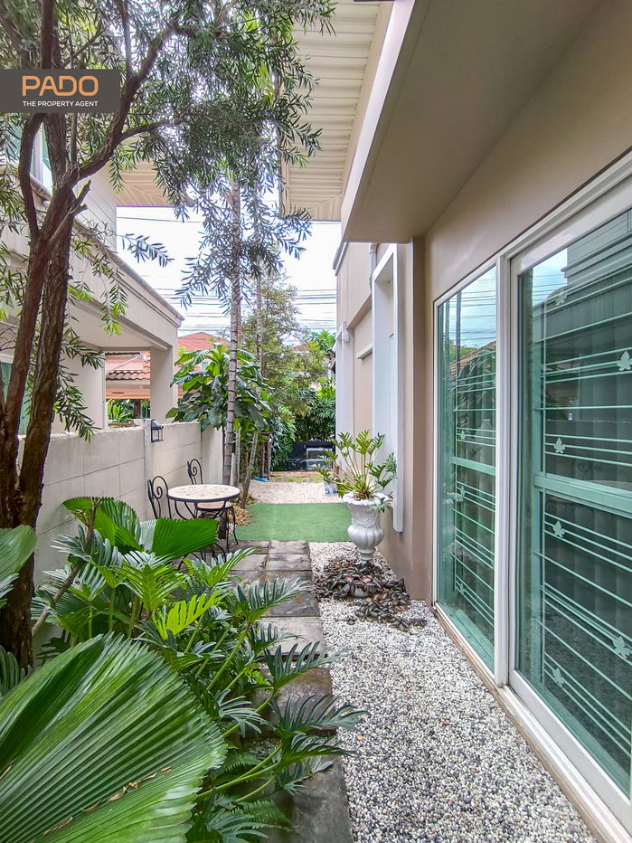 รูป ให้เช่า บ้าน ศุภาลัย พาร์ค วิลล์ รามอิทรา 5 ติด ถนนเทพรักษ์ 58 ตร.ว. 5 นอน 4 น้ำ มีบ่อปลาสวนหน้าบ้าน - รูปที่ 4/26