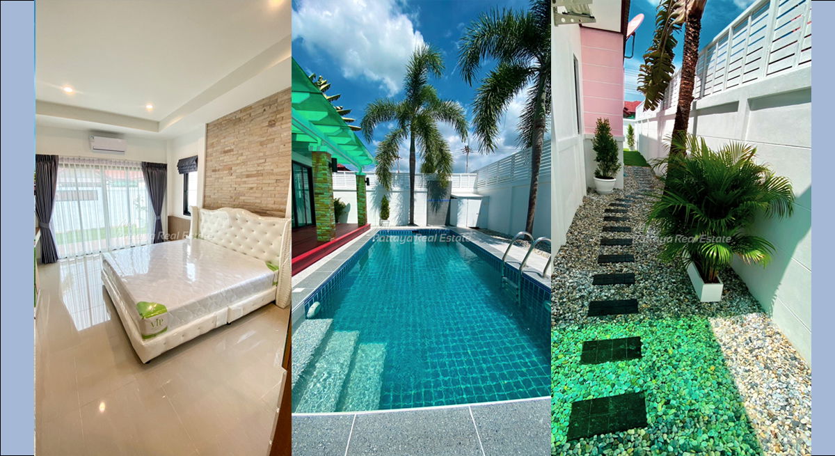 รูป HETB204 - ขายบ้านวิลล่า 3 ห้องนอน เดอะ บลิส 2 พูล วิลล่า - รูปที่ 2/7