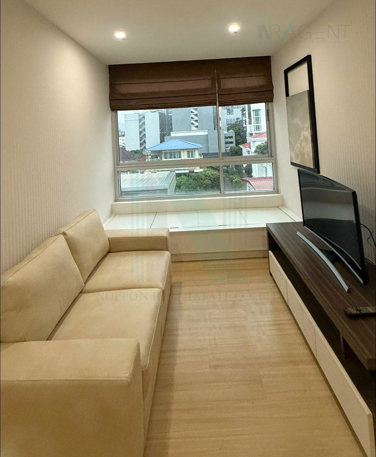 picture ð For Rent Condo TREE CONDO SUKHUMVIT 42 Building 1, Floor 7,1 bed room, Room size 48 sqm - 1/8