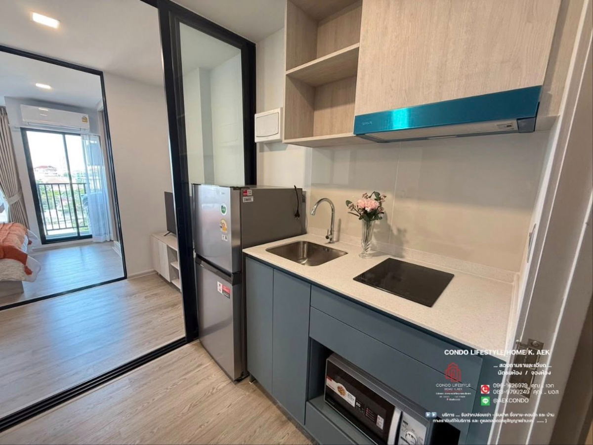 รูป ▶️ปล่อยเช่าคอนโด : Kave Seed Kaset (เคฟ ซี้ด เกษตร)  ➖➖➖➖➖➖➖➖  ♦️ห้องใหม่มือ   1   ว่างพร้อมอยู่ครับ - รูปที่ 7/8