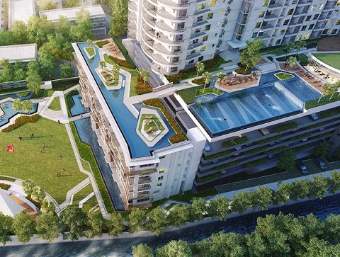 picture For Rent: New Condo Supalai Prima Riva Riverside, Praram 3 Rd., 43 sq.m., 11th Floor - 14/14