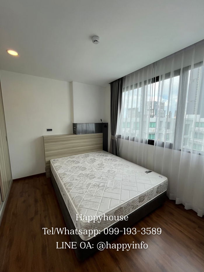 รูป ตึก A ชั้น 8 1 ห้องนอน 1 ห้องน้ำ 45 ตรม. สไตล์ญี่ปุ่น เงียบสงบ เฟอร์นิเจอร์/เครื่องใช้ไฟฟ้า ครบ!!! - รูปที่ 1/17