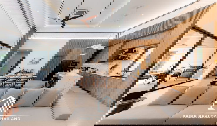 picture Modern Tropical Pool Villa Hua Hin For Sale Near Pineapple Golf course  - 14/31