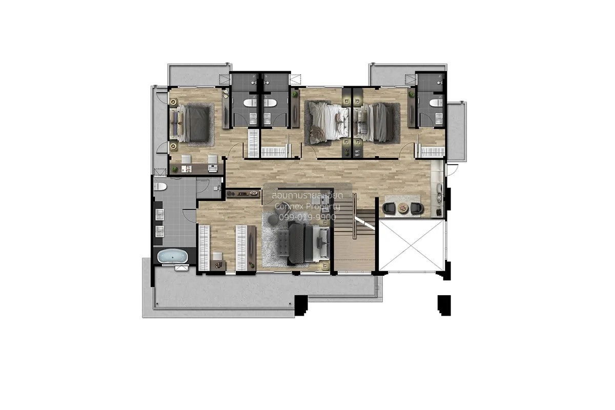 รูป ขายบ้าน เดอะ ซิตี้ รามอินทรา 3 ออเงิน เขต สายไหม กรุงเทพ CX-141204 ✅ ทักไลน์ @connexproperty ตอบทันที ทีมงานมืออาชีพ ✅ - รูปที่ 3/3
