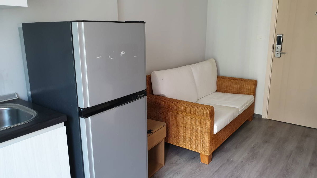 รูป ให้เช่าห้องแต่งพร้อม เฟอร์ครบ ห้องใหญ่ วิวดี ราคาถูก ใกล้ ARL และ MRT สถานีหัวหมาก - รูปที่ 2/9