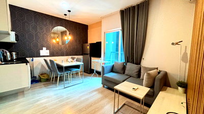 คอนโดให้เช่า : #A124193 ✅ 29/12/68  ให้เช่า Noble Revolve Ratchada 📲📢สอบถาม ld line @condoboy