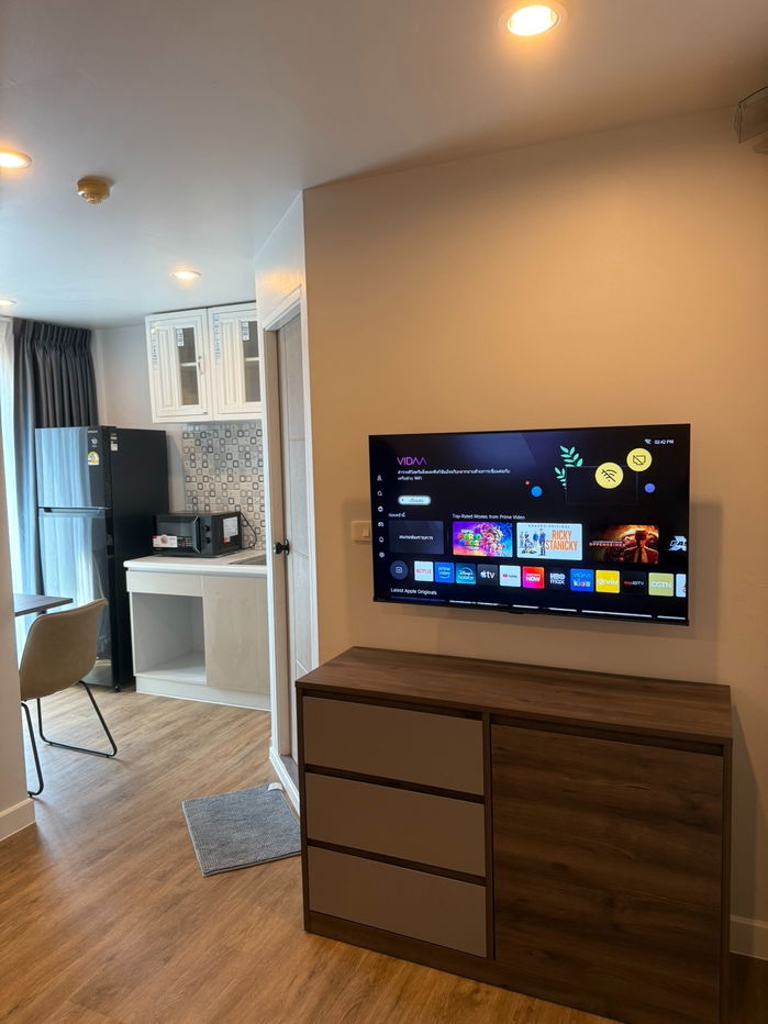 picture For rent: Dcondo Rattanathibet, studio unit, ready to move in! Unobstructed view. - 6/11