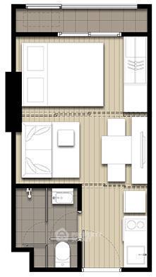 picture 1-BR Condo at Ideo Mobi Charan Interchange near MRT Fai Chai (ID 303807) - 1/5