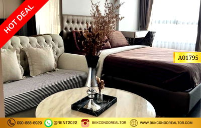 คอนโดให้เช่า : 🍀🍀🍀BEST DEAL🔥ให้เช่า📌ไอดีโอ สุขุมวิท 93(Line:@rent2022) ห้องสวย พร้อมเข้าอยู่✨A01795