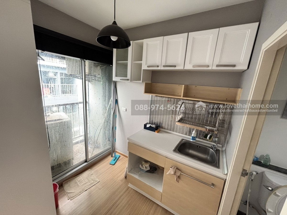 รูป ขายเดอะพอยต์ คอนโด รังสิต-คลอง 6 (ธัญบุรี) 26.15 ตร.ม. ชั้น 5 ขายต่ำกว่าราคาประเมิน ติดถนนใหญ่ - รูปที่ 4/5