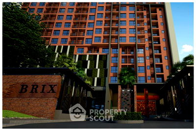 Condos for sale MRT Bang Yi Khan : 1-BR Condo at Brix Condominium Charansanitwong 64 near MRT Sirindhorn (ID 1266612)