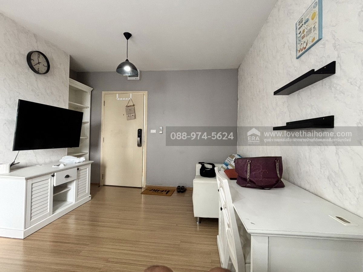 รูป ขายเดอะพอยต์ คอนโด รังสิต-คลอง 6 (ธัญบุรี) 26.15 ตร.ม. ชั้น 5 ขายต่ำกว่าราคาประเมิน ติดถนนใหญ่ - รูปที่ 2/5