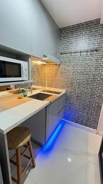 ให้เช่าคอนโด เมโทร สกาย รัชดา (Metro Sky Ratchada) ใกล้ MRT ห้วยขวาง พร้อมเข้าอยู่ โทร083-468-2953