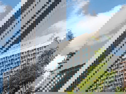 🔥Best Layout & Best Price 10.8 MB🔥Corner Unit 1 Bed 51 sq.m. Super High Fl Close to BTS Asok and MRT Sukhumvit 550 m. at Noble BE19 Condo / For Sale