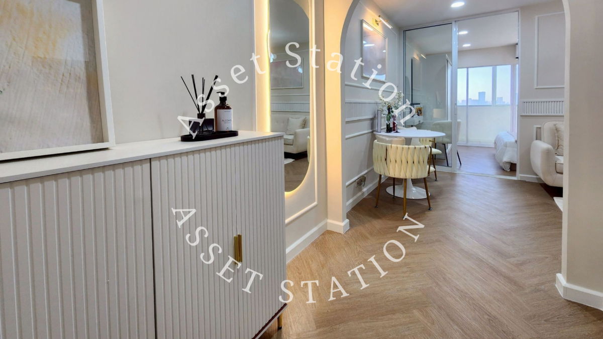 รูป 🏢ขายคอนโด srivara mansion รีโนเวทพร้อมอยู่ MRT ศูนย์วัฒนธรรม🪽 - รูปที่ 8/13