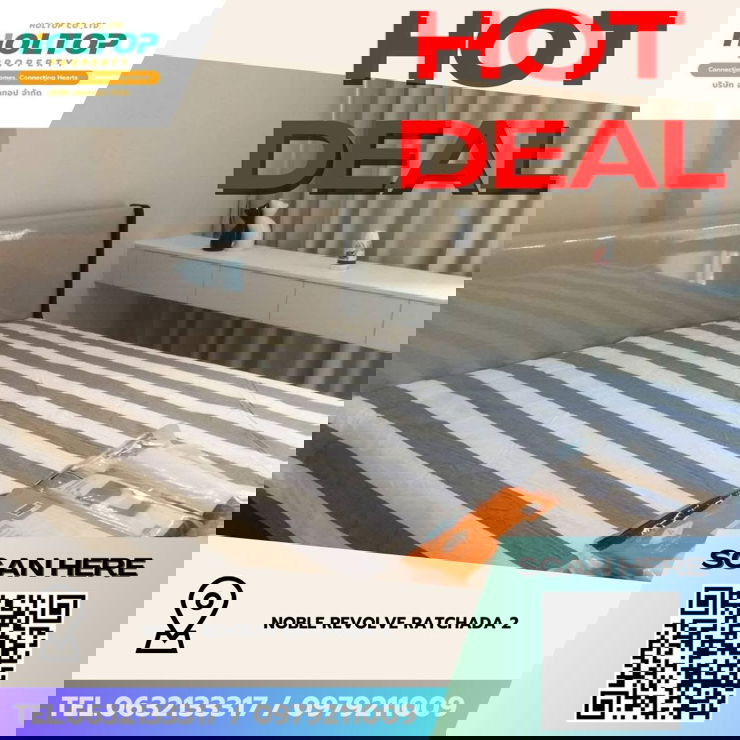 รูป #Z3907💥 291268 🔥ให้เช่าคอนโด Noble Revolve Ratchada 2  - รูปที่ 1/7