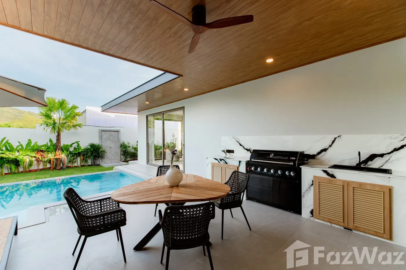 รูป ขาย วิลล่า 3 ห้องนอน ในโครงการ ลา เฟลิซ เอ็กซ์คลูซีฟ วิลล่า หัวหิน 5343997 - รูปที่ 5/8