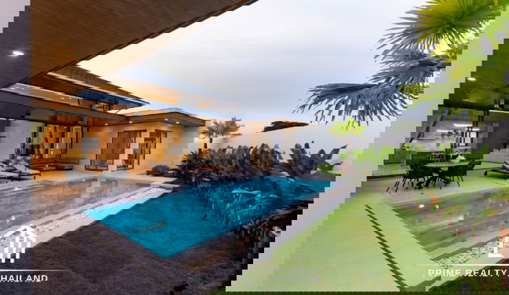 picture Modern Tropical Pool Villa Hua Hin For Sale Near Pineapple Golf course  - 4/31