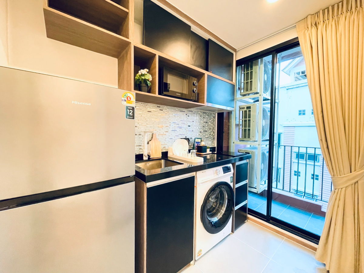 รูป 🏢 ให้เช่า Cybic Ratchada 32 (ไซบิค รัชดา 32) คอนโดห้องใหญ่ 2 นอน โปร่ง อยู่สบาย ฟังก์ชันครบ พร้อมเข้าอยู่ทันที - รูปที่ 10/12