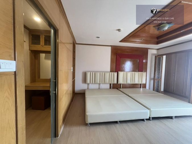Baan Kasemsan 1 | Very spacious 1-bedroom, 2-bathroom unit near BTS National Stadium #2025123013627
