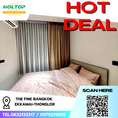 Condos for rent : #R8523 🎉 301268 Condo for Rent: The Fine Bangkok Ekkamai-Thonglor