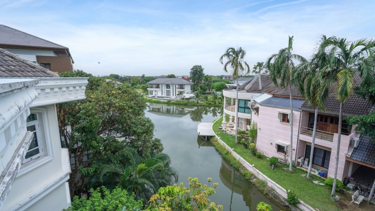 รูป ขายบ้านเดี่ยวมือสองกรุงเทพฯ 3 ชั้น โครงการ กฤษดานคร 20 (Kristsda Nakhon 20) ปิ่นเกล้า หน้าบ้านไม่ชนใครพร้อมวิวเลค บนเนื้อที่ 201 ตร.ว. - รูปที่ 22/23