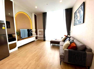 Condos for rent : 2 Beds Nice Decorate High Fl. 25+ Good Location Close to BTS Asok & MRT Sukhumvit 550 m. at Noble BE19 Condo / For Rent