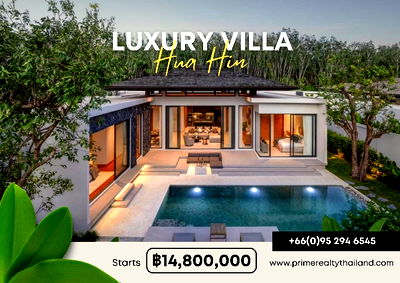 Houses for sale Hua Hin Prachaubkirikhan : Botanical Luxury Hua Hin Luxury Pool Villa For Sale 