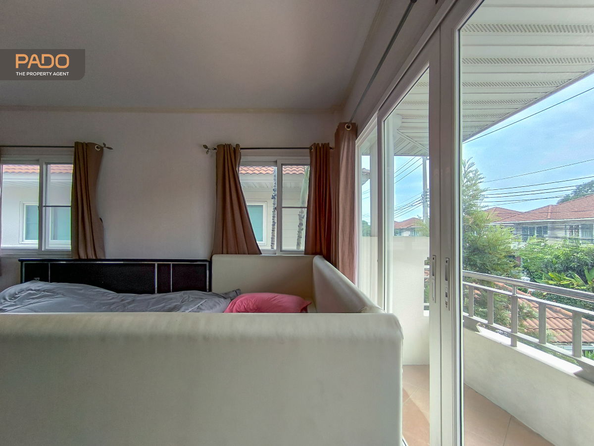 รูป ให้เช่า บ้าน ศุภาลัย พาร์ค วิลล์ รามอิทรา 5 ติด ถนนเทพรักษ์ 58 ตร.ว. 5 นอน 4 น้ำ มีบ่อปลาสวนหน้าบ้าน - รูปที่ 19/26