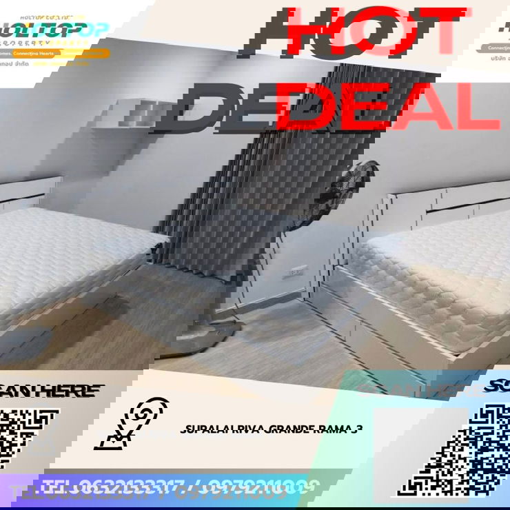 picture #Z3904💥 291268 🔥 Condo for Rent: Supalai Riva Grande Rama 3 - 1/10