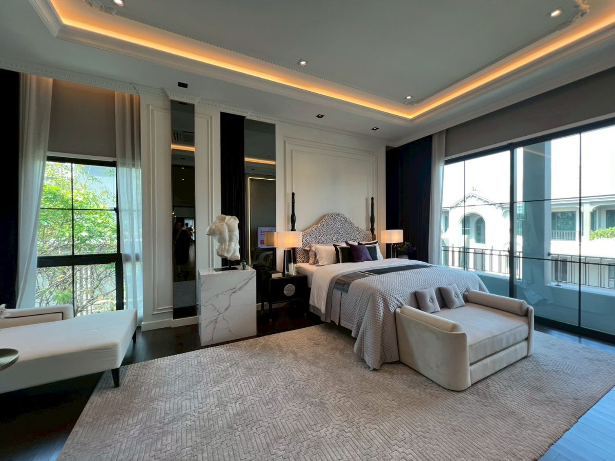 รูป Grand Bangkok Boulevard บางนา กม.15 ใกล้ทางด่วนและสนามบินสุวรรณภูมิ เพียง 73 ครอบครัวเท่านั้น - รูปที่ 10/19