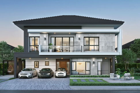 For Sale House , The City Tiwanon - Ngamwongwan 2 , MRT-Sanambin Nam , Tha Sai , Mueang Nonthaburi , Nonthaburi , CX-140756 ✅ Live chat with us ADD LINE @connexproperty ✅