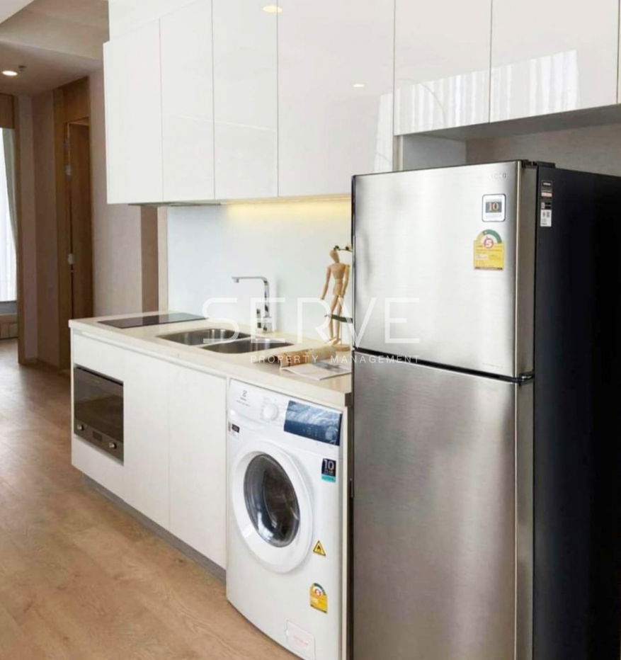 รูป 2 นอน แต่งสวยๆ ชั้นสูง 25+ วิวดีๆ บนทำเลดีๆ คอนโดใกล้รถไฟฟ้า 2 สายทั้ง BTS อโศก & MRT สุขุมวิท 550 ม ที่ Noble BE19 / ให้เช่าคอนโด - รูปที่ 7/11