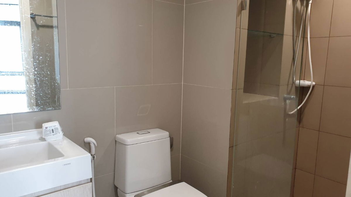 รูป ให้เช่าห้องแต่งพร้อม เฟอร์ครบ ห้องใหญ่ วิวดี ราคาถูก ใกล้ ARL และ MRT สถานีหัวหมาก - รูปที่ 9/9