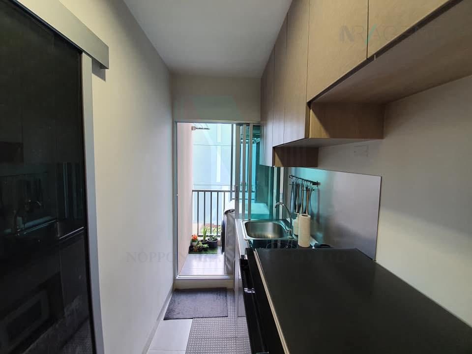 picture For Rent Condo NICHE ID SUKHUMVIT 113 Building C, Floor 8,1 bed room, Room size 28 sqm - 7/8